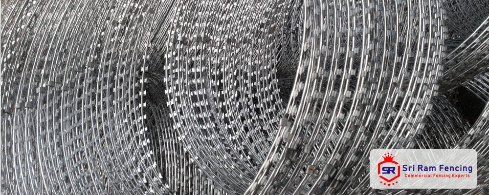 Concertina Coil Fencing Contractor Coimbatore, Tami Nadu - Sriram Fencing